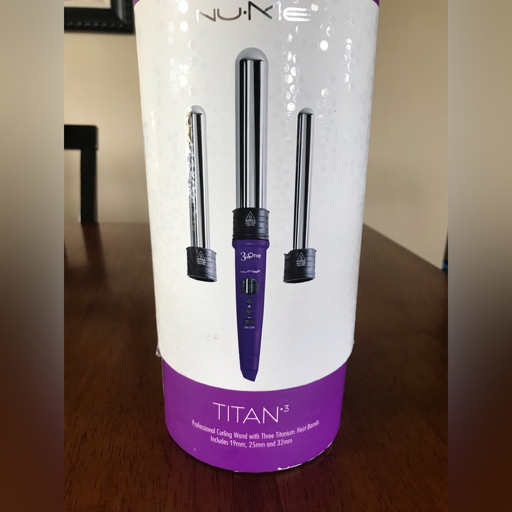Nu•Me Titan 3 Professional Curling Wand